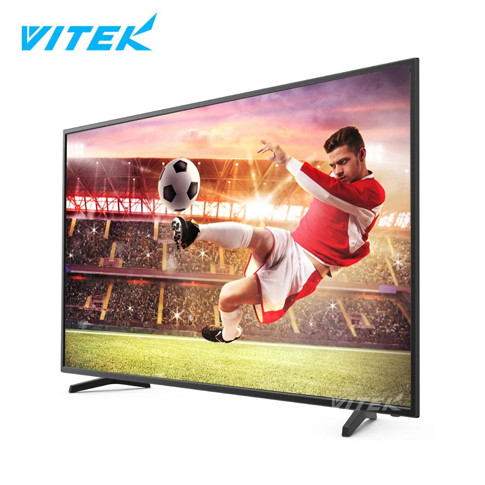 VITEK 49 60 78 Inch Smart 4K Television LED TV,Cheap Chinese Flat Screen UHD Television,55 65 75 80 85 Inch Smart UHD LED TV 4K Oasis Select