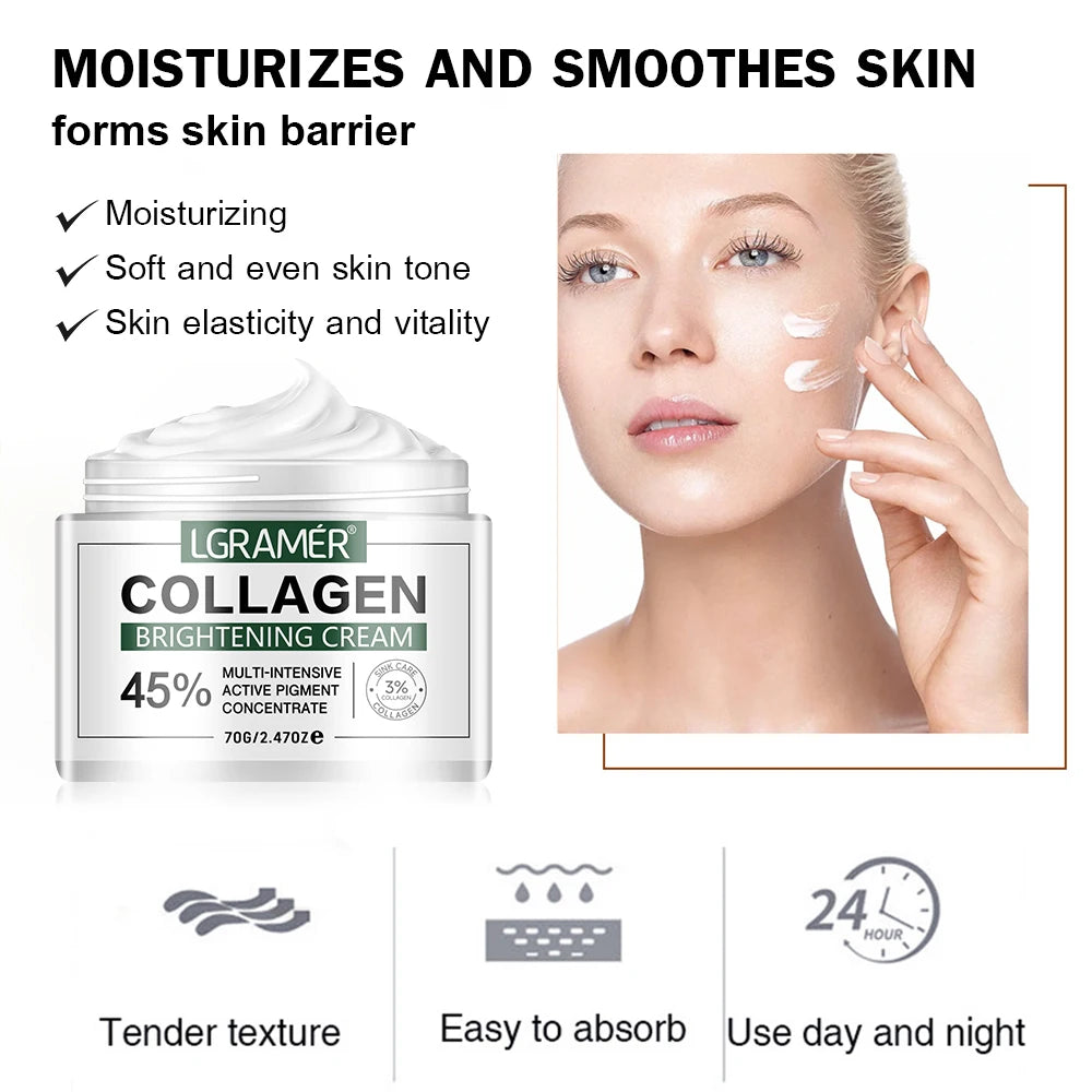 Retinol Lifting Firming Cream Collagen Eliminate Wrinkles Face Cream For Women Men Moisturizer Whitening Brighten Skin Products Oasis Select