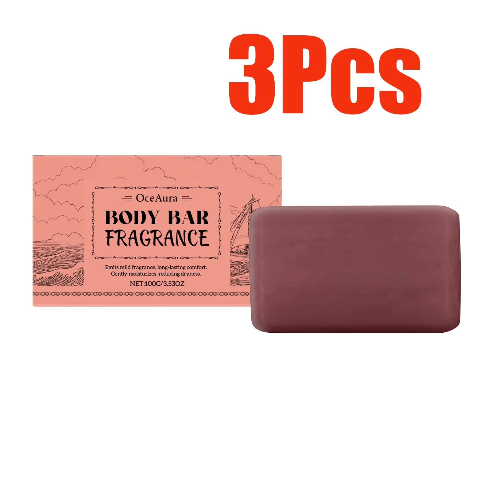 Hoygi Sandalwood Soap Bar – Natural Moisturizing Body Cleanser Body Bar Soap Oasis Select 300 Boxed