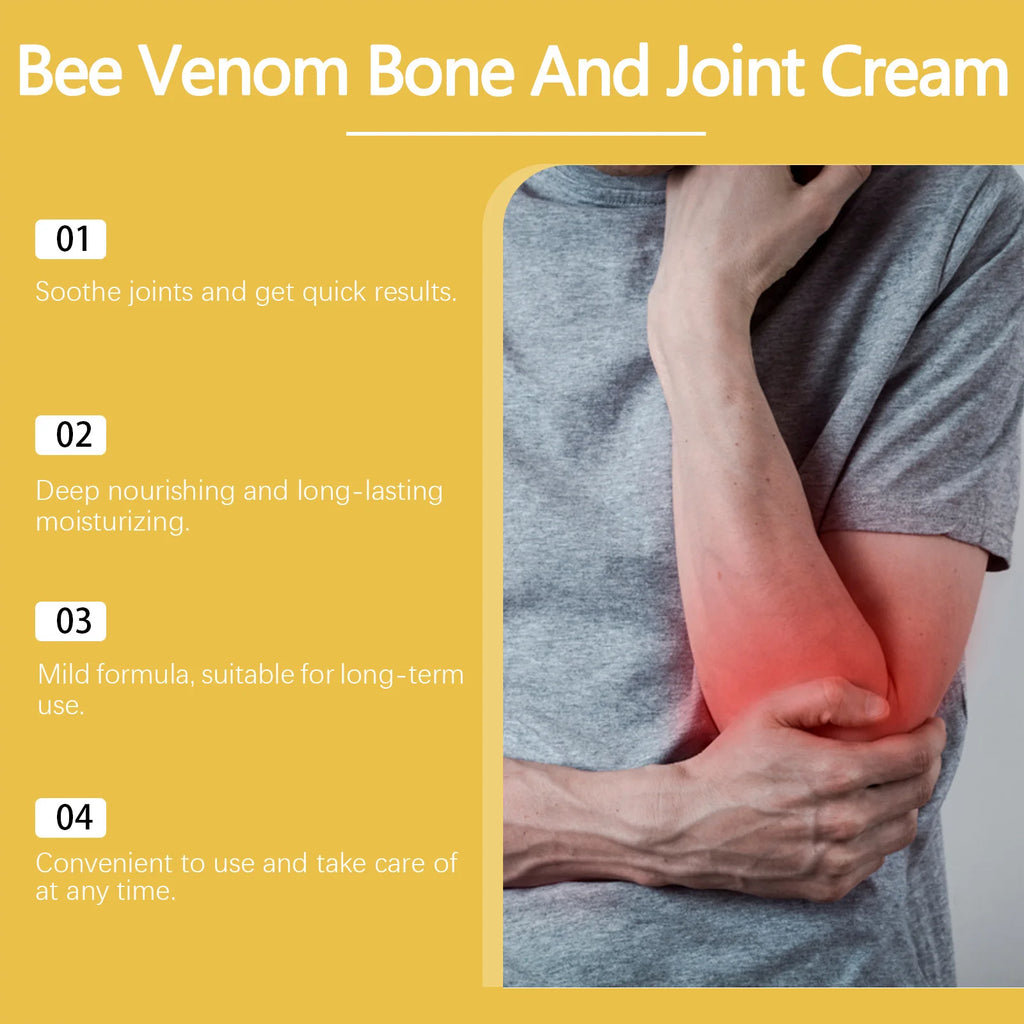 Bee Venom Bone & Joint Care Cream | Moisturizing Body Cream 30g