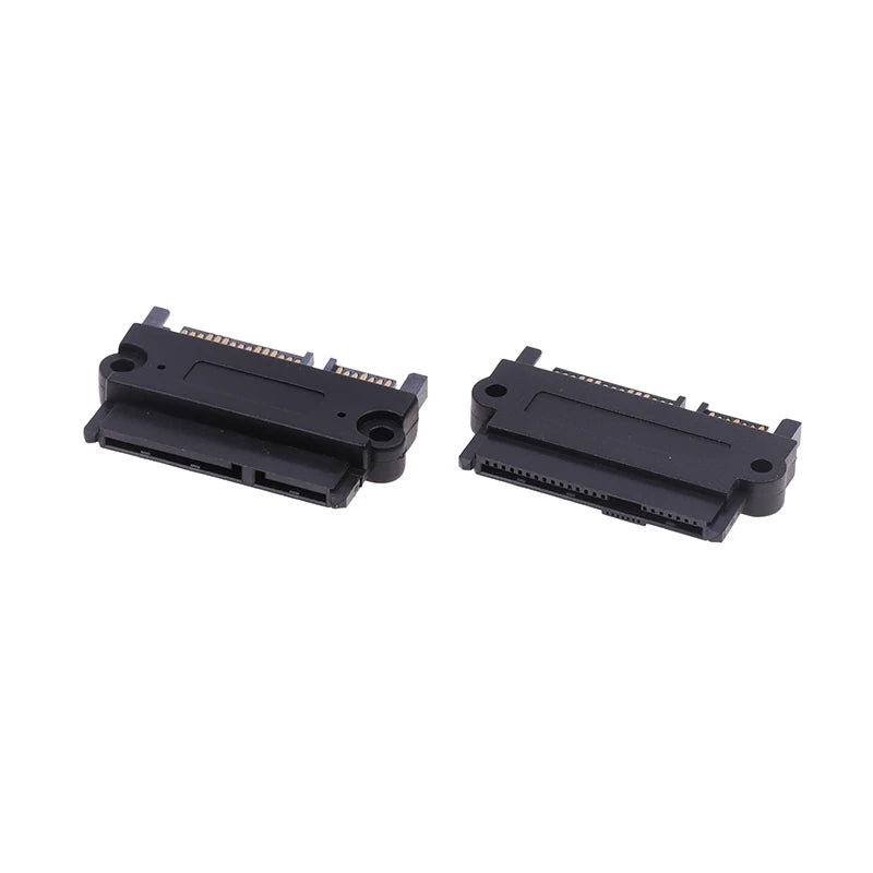 1Pc SFF-8482 SAS To SATA 180 Degree Angle Adapter Converter Straight Head SATA To SATA Converter Oasis Select
