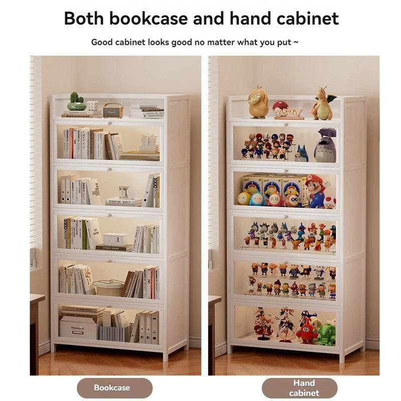 Bookcases, shelves, floor standing household storage cabinets, children's bookshelves, dust-proof acrylic cabinets, doors, stora Oasis Select