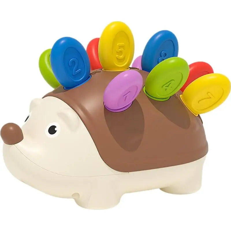 Baby Hedgehog Sorter Toy Fine Motor Skills Concentration Training Montessori Sensory Educational Toys For Kids Gift Oasis Select Brown