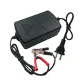 12V 1.5A Automatic Fast Motorcycle Charger For AGM Gel Lead Acid Battery 1.3AH 3AH 5AH 7AH 12AH 20AH With Indicator EU US Plug Oasis Select black