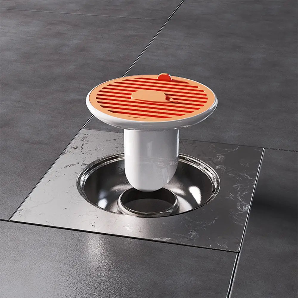 Whale Magnetic Shower Drain Stopper & Odor-Block Hair Trap