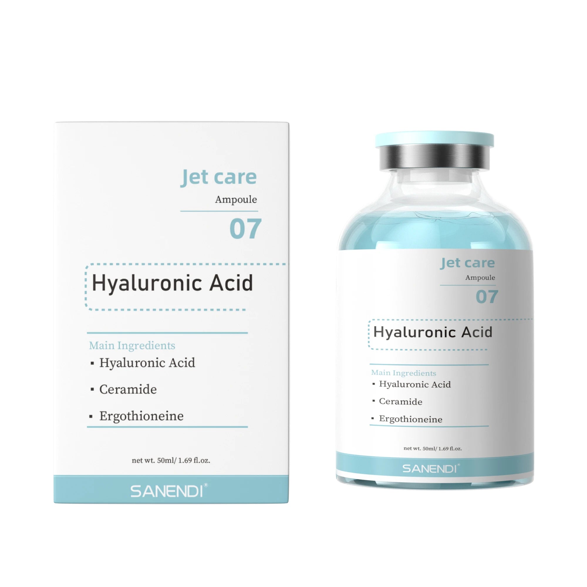 SANENDI Salmon DNA Serum – Hyaluronic Acid & Peptide Essence Face Serum Essence Oasis Select Hyaluronic Acid