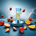 USB Rechargeable Portable Electric Juicer Blender 380ml Compact Kitchen Mini Juicer Smoothie Maker Fruit Food Processor Oasis Select MULTI