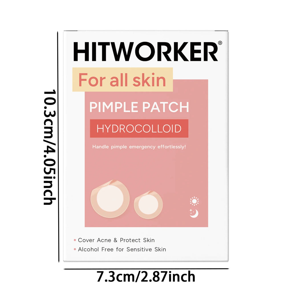 228/372pcs acne patches. Suitable for all kinds of light skin color, 24-hour protection, invisible coverage, non irritating, tea Oasis Select