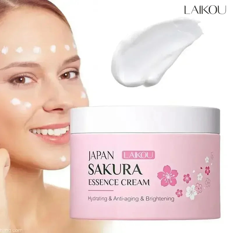 LAIKOU Sakura Face Cream – Moisturizing & Brightening 25g