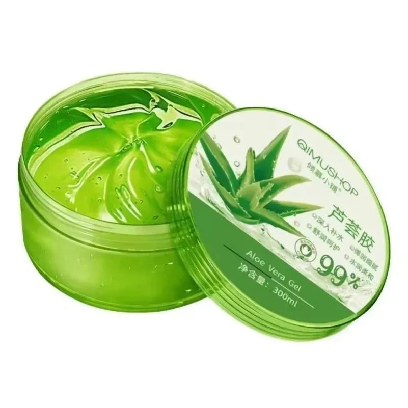 Soothing Aloe Vera Gel For Face & Body Hydrating Moisturizing Repairing Sunburn Relief Acne Care For Sensitive Skin Brightening Oasis Select 300ml 1