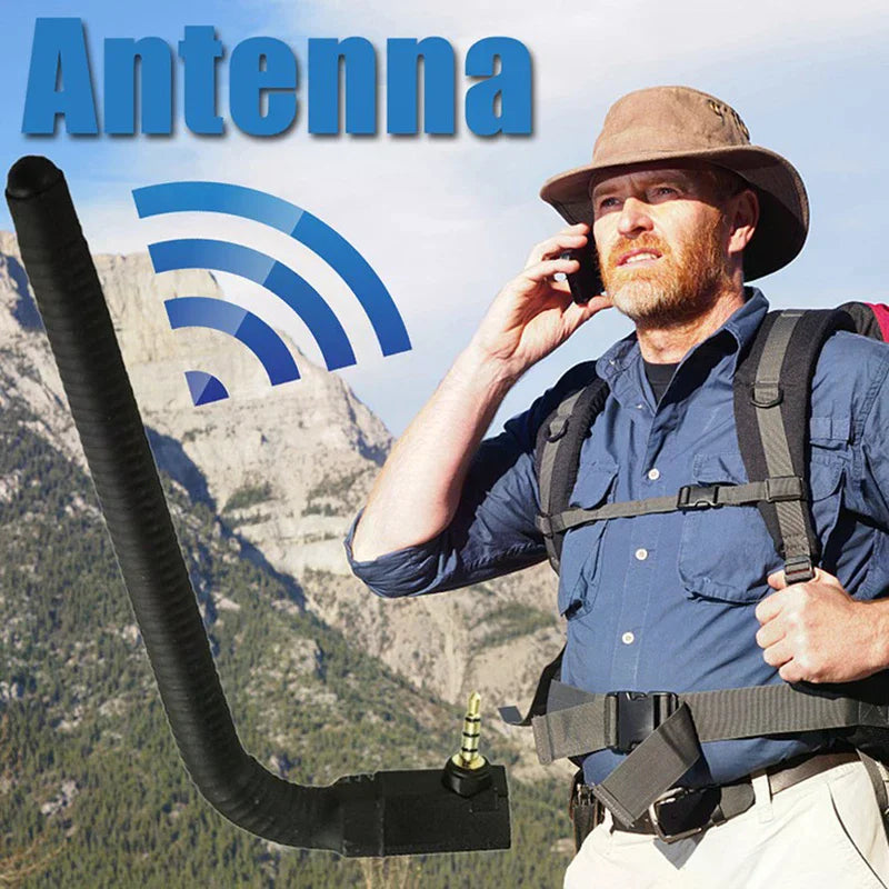 6dBi Cell Phone Signal Booster Antenna Portable Phone Signal Enhancement Portable Antenna 3.5mm Jack Signal Amplifier Phone Tool Oasis Select