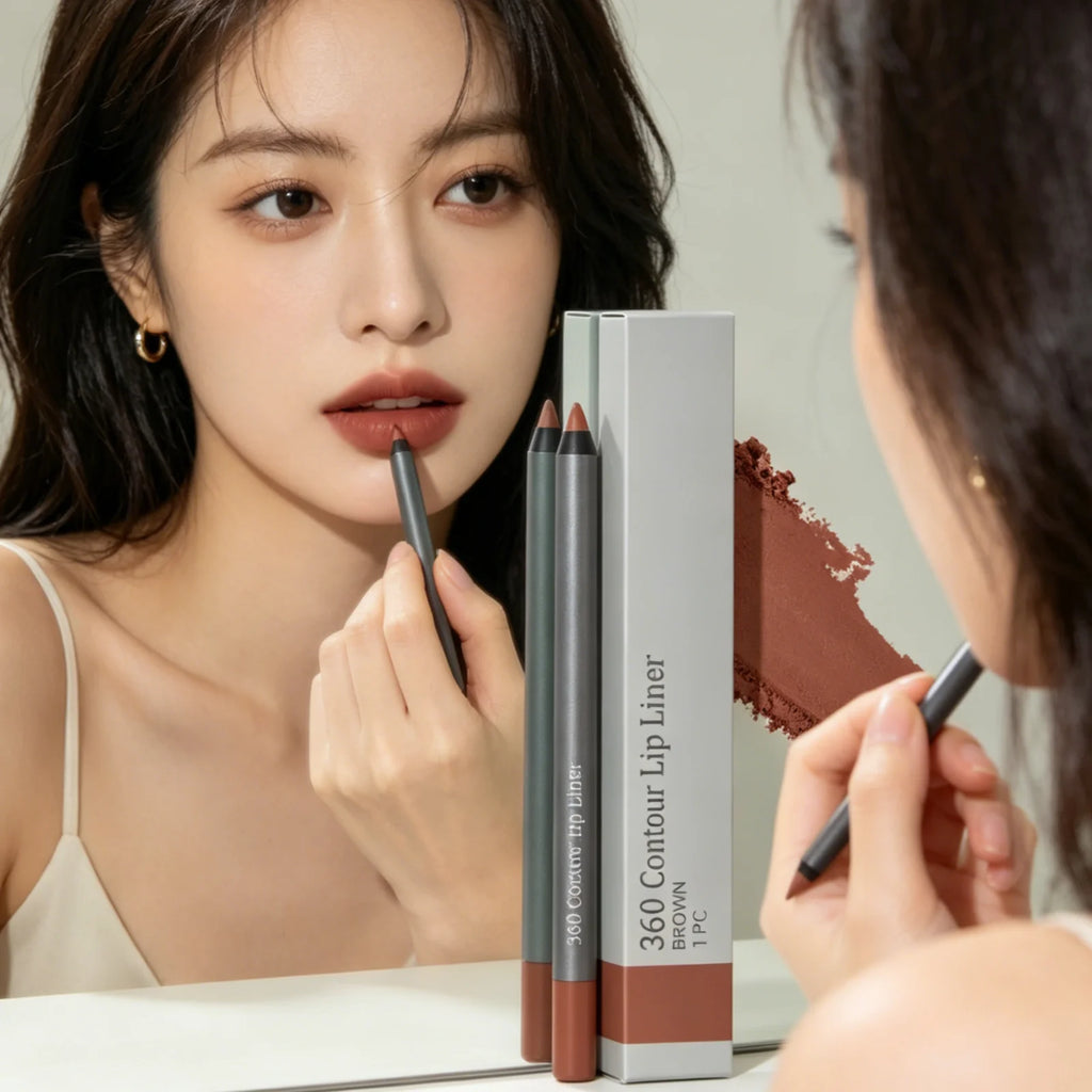 Waterproof Contour Lip Liner – Matte & Long-Lasting Lip Liner Pencil Oasis Select