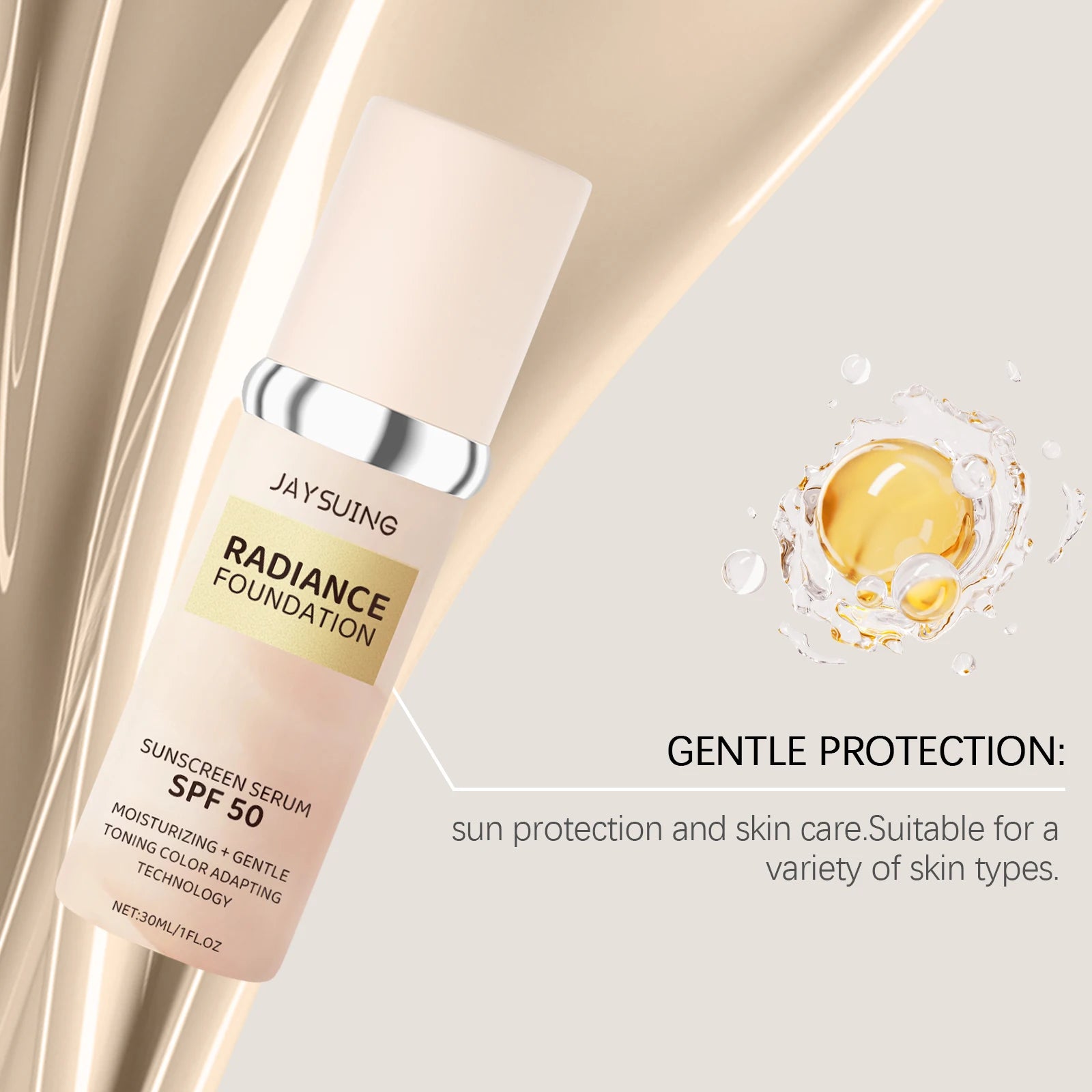 Concealer Liquid Foundation Moisturizes And Brightens The Face To Cover Acne Spots Fade Base Makeup Without Removing Makeup Oasis Select
