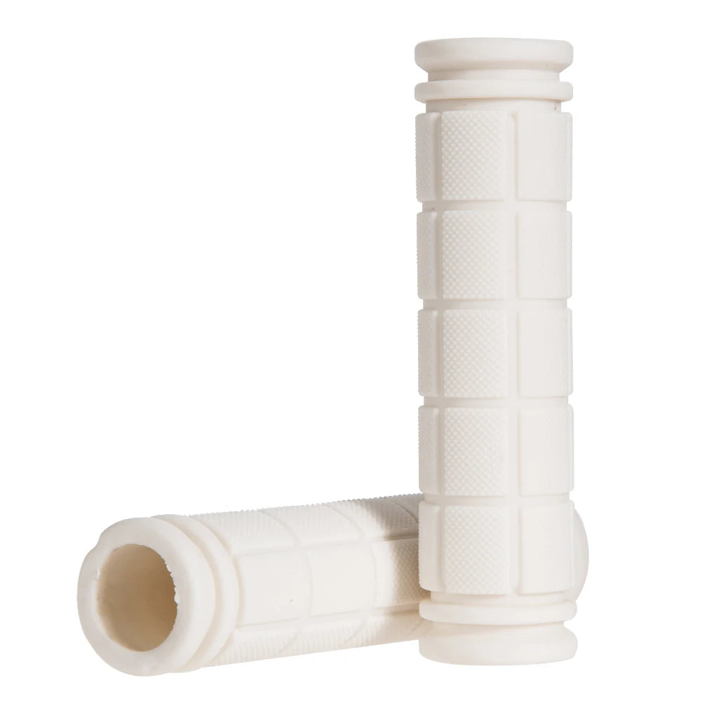 Anti-Slip Bike Handlebar Grips – BMX MTB Mountain Bike (1 Pair) Bicycle Handlebar Grips Oasis Select White france
