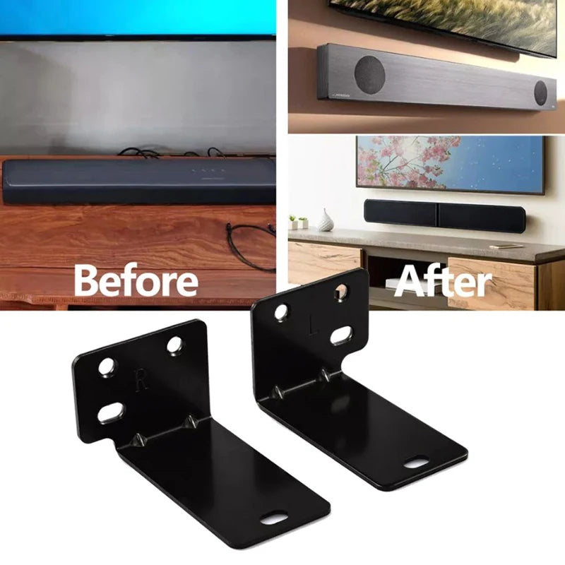 Wall Mount Kit Mounting Brackets For WB-300 Sound Touch 300 Soundbar, Soundbar 500 Soundbar 700 / 900 Oasis Select Default Title