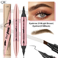 QIC 4-Split Tip Waterproof Liquid Eyebrow Pen – 4 Colors