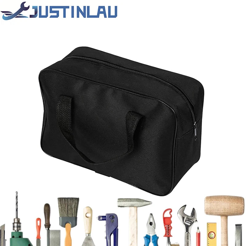 Tool Bag Power Tool Handbag Car Air Pump Travel Oxford Cloth Suitcase 1pc Electrician Hardware Portable Thickening Repair Bag Oasis Select