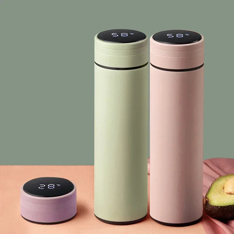 500ML Stainless Steel Thermos Cup with Separator 316 Smart Cup High Value Gift Cup Coffee Cup Father's Gift Cold Cup To Business Oasis Select