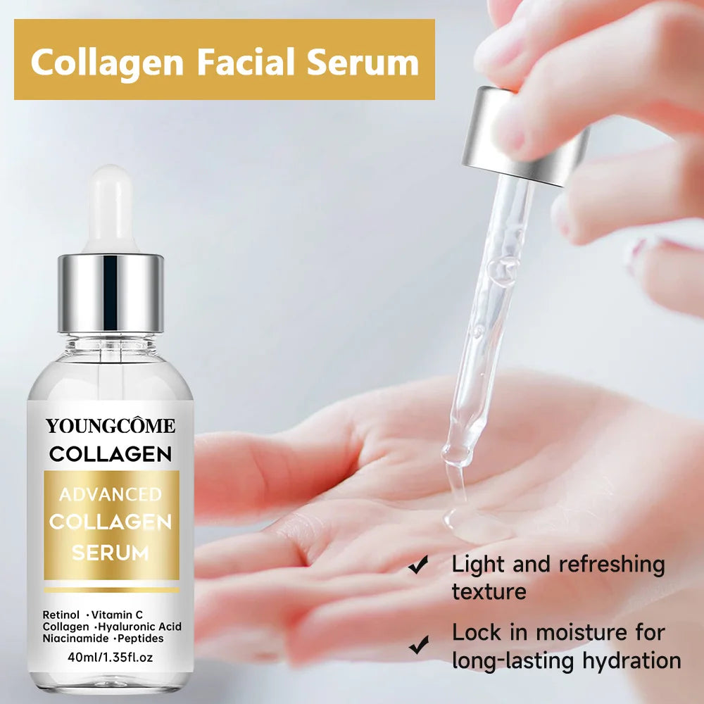 YOUNGCOME Collagen Hyaluronic Acid Face Serum – Firming