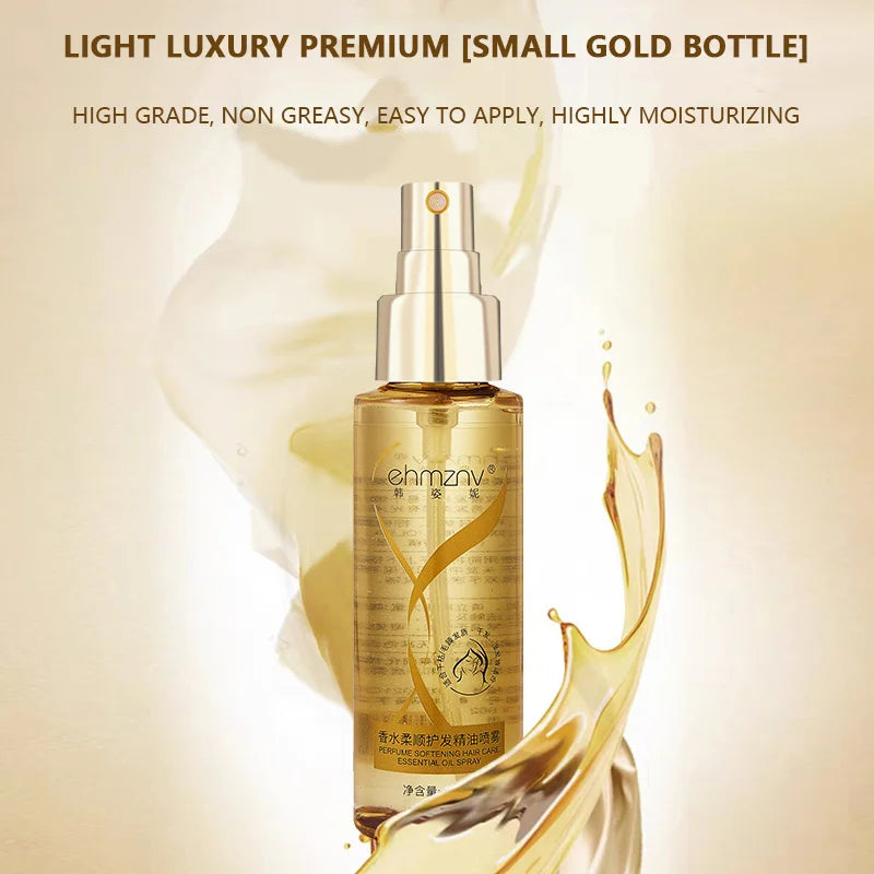 100ml perfume hair care essential oil spray brightening hair care essential oil, long-term moisturizing: make hair soft， Oasis Select