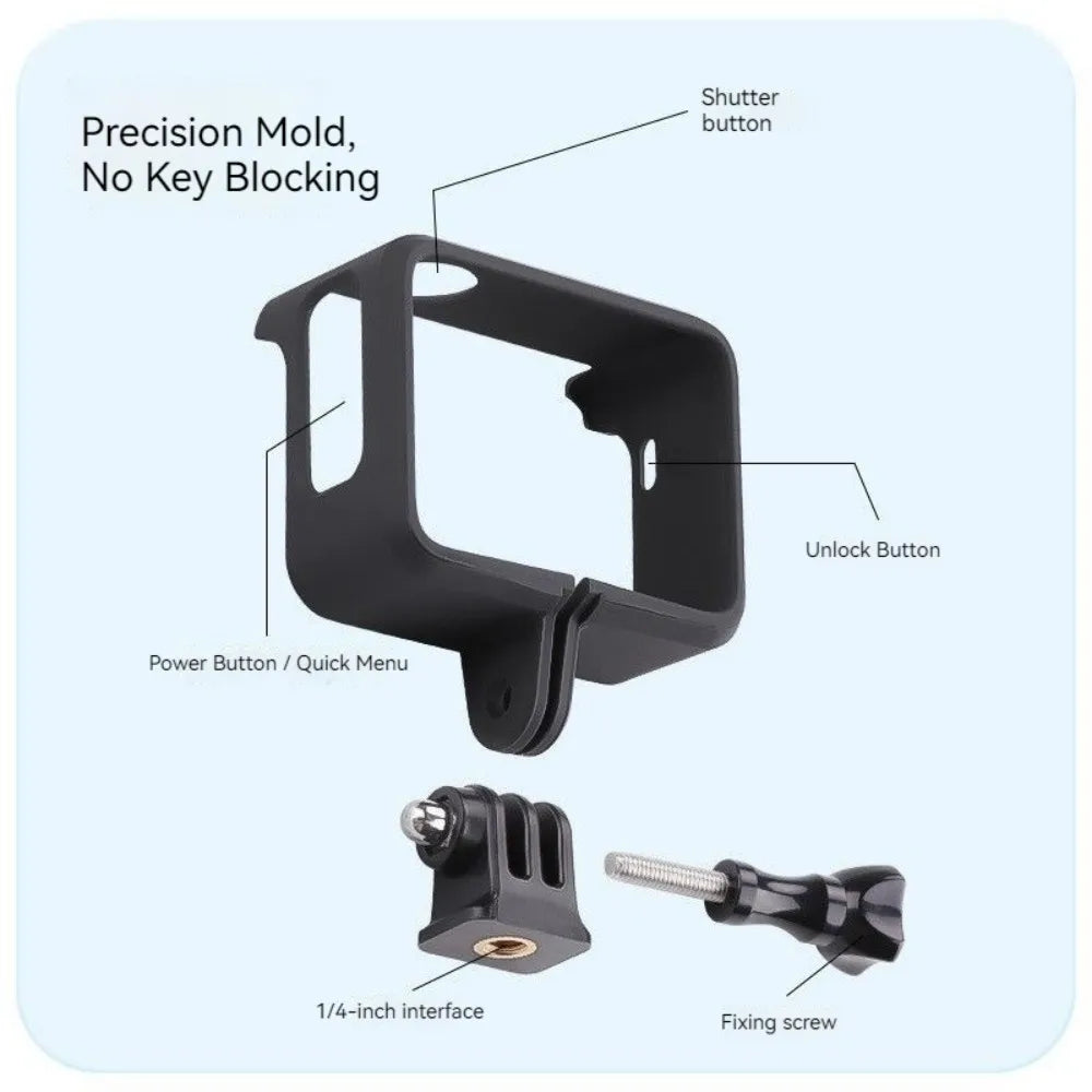 Insta360 GO 3 / GO 3S Protective Frame Cage with Cold Shoe