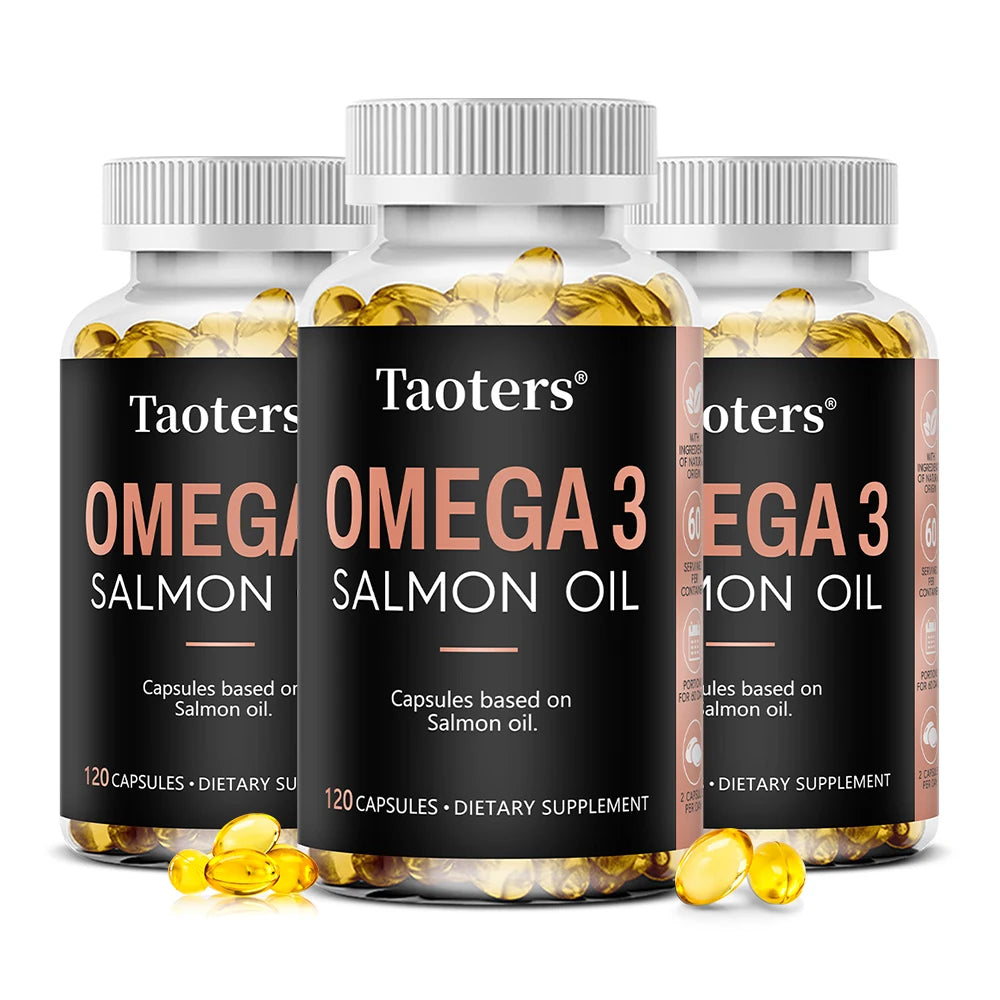 Omega-3 Fish Oil EPA & DHA | 120 Softgels – Non-GMO