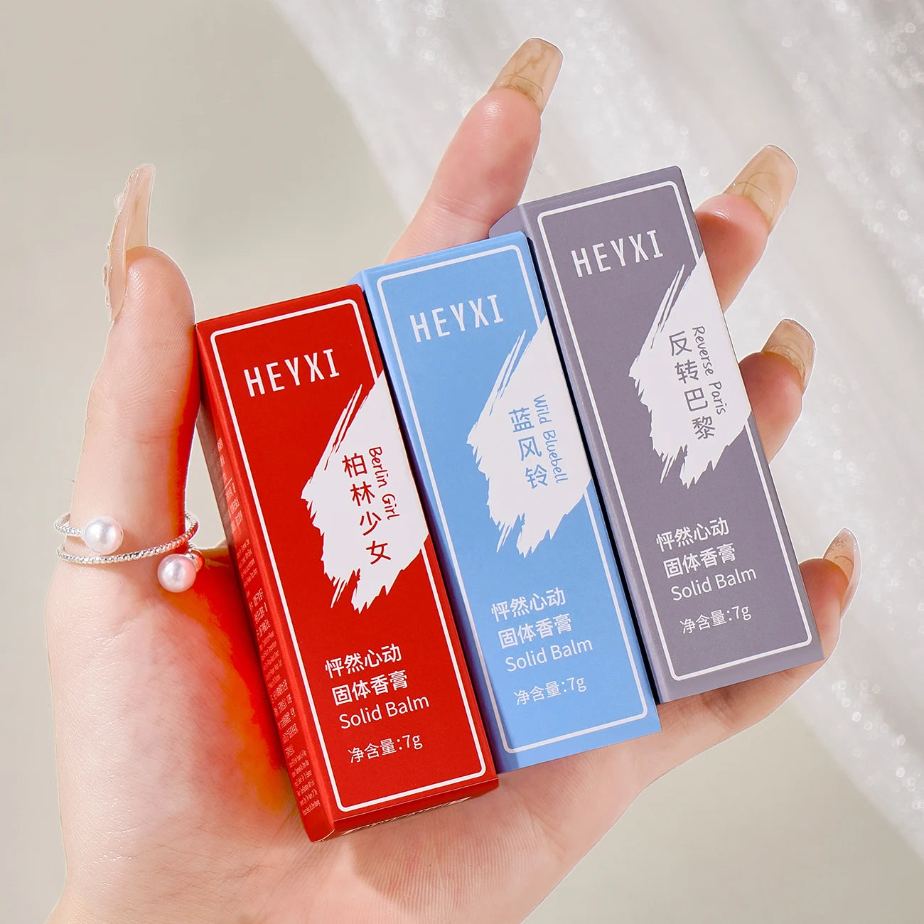 Solid Perfume Balm – Long-Lasting Portable Fragrance Ointment Solid Perfume Balm Oasis Select