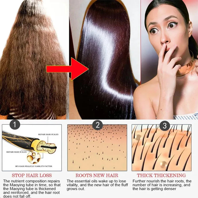 5 Seconds Repair Magical Keratin Hair Essence Damaged Frizzy Hair Soft Smooth Shiny Nutrition Deep Moisturize Hair Care Oil Oasis Select