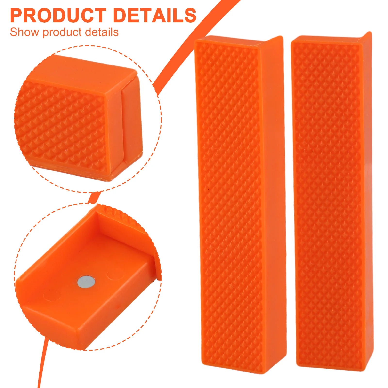 Magnetic Rubber Vise Jaw Pads 4/5/6 Inch – Bench Vice Protectors Vise Jaw Pads Oasis Select