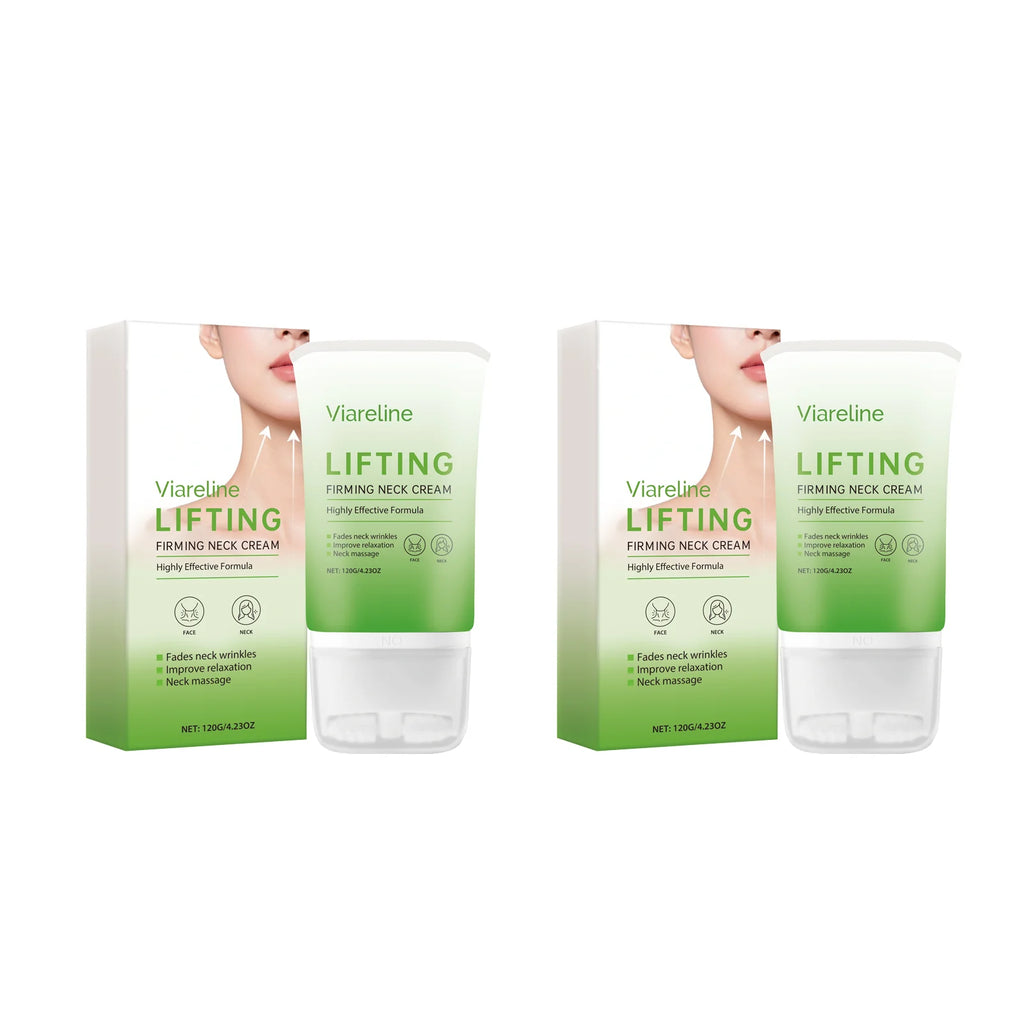 Firming Neck Cream Eliminate Neck Fine Line Reduce Double Chin Against Aging Prevent Sagging Moisturizing Lifting Neck Cream Oasis Select 2pcs