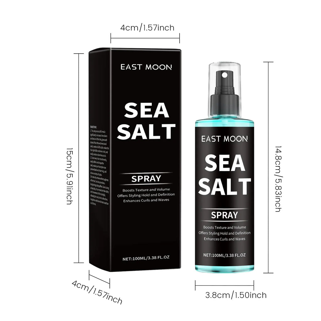 Sea Salt Hair Styling Spray Lazy Curl Defining Improving Thicken Strong Hold Non Greasy Fluffy Natural Wave Hair Nourishing Oil Oasis Select