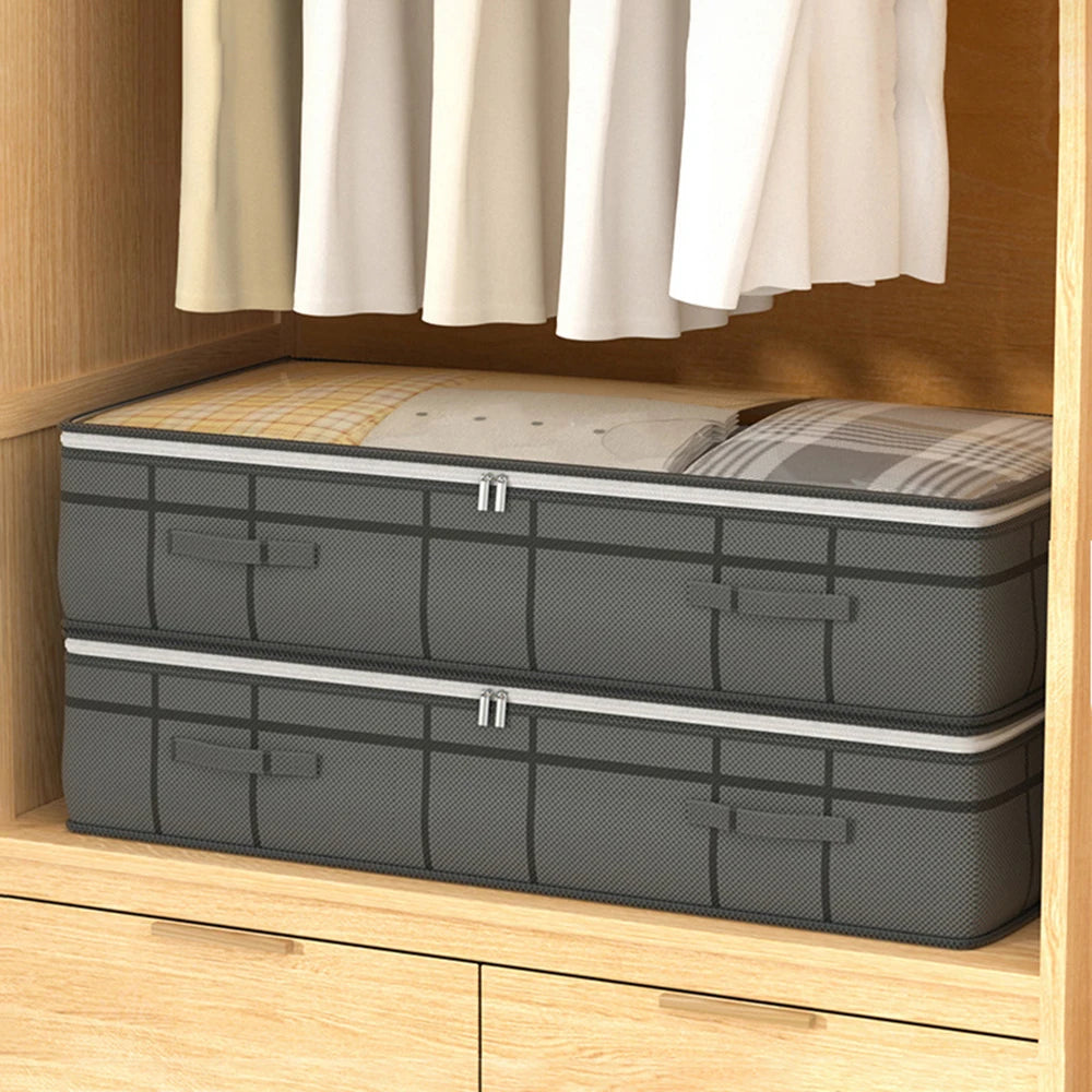 Foldable Non-Woven Under-Bed Storage Bag | Large Capacity