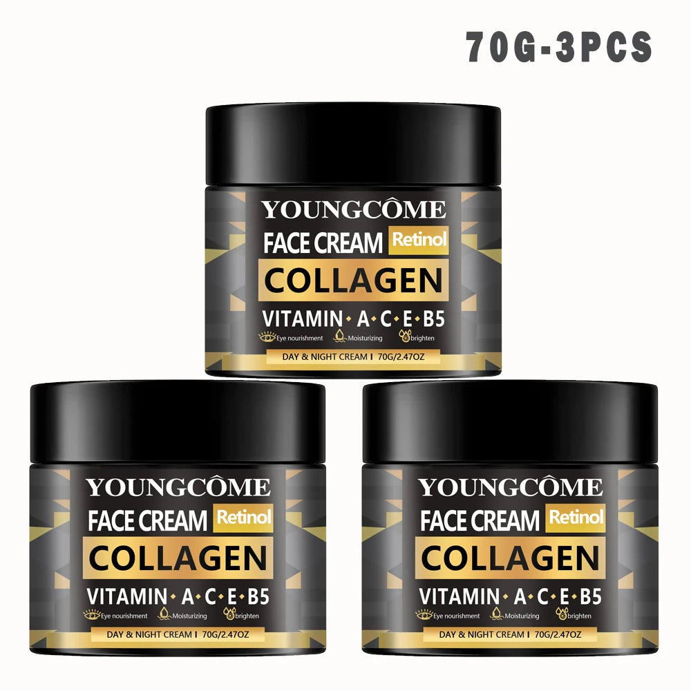 Retinol & Collagen Face Cream – Firming & Hydrating Moisturizer