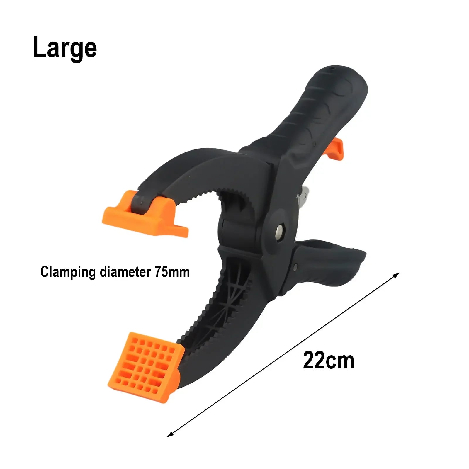 6" & 8" Ratcheting Hand Clamps – Nylon DIY Woodworking Clamp