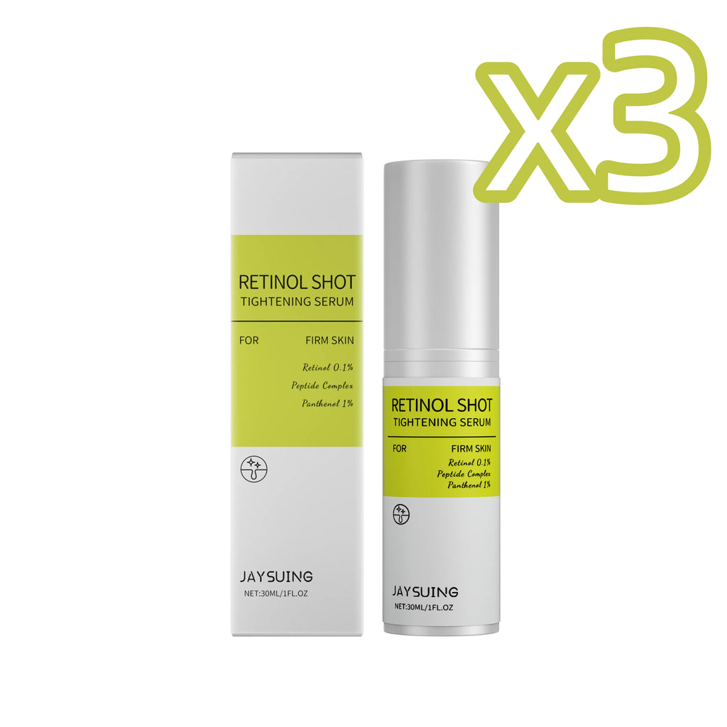 Jaysuing Retinol Firming Serum – Anti-Wrinkle Face Essence 30ml Retinol Face Serum Oasis Select 30ml boxed X 3PCS 30ml