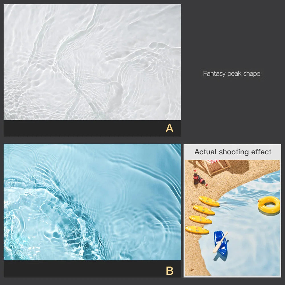 Double-Sided Waterproof Photo Background Board 57×87cm | 3D