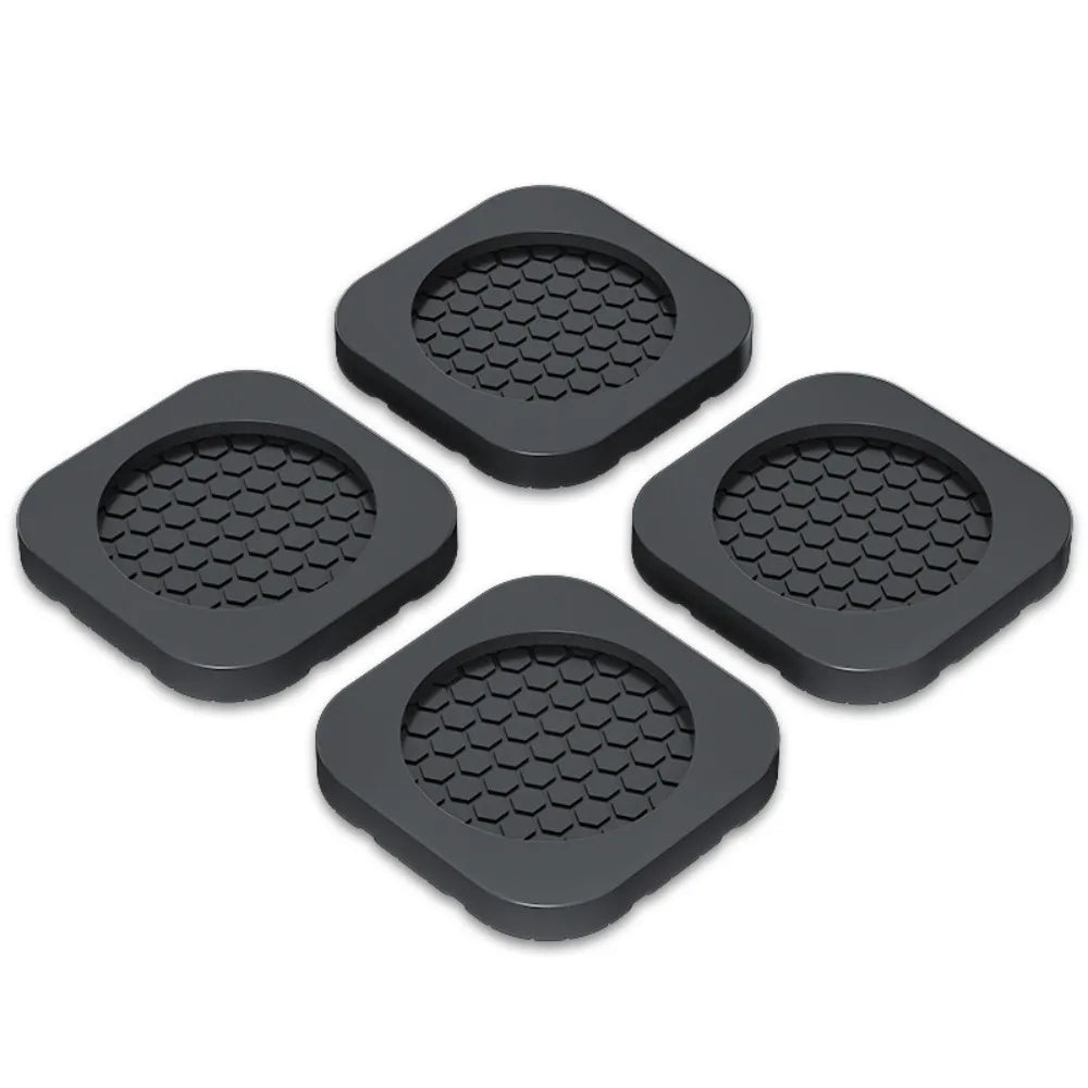 4Pcs Anti Slip Washer Anti Vibration Feet Pad Silent Dampers Heightening Washing Machine Foot Pad Shock-absorbing Oasis Select 4Pcs