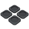 4Pcs Anti Slip Washer Anti Vibration Feet Pad Silent Dampers Heightening Washing Machine Foot Pad Shock-absorbing Oasis Select 4Pcs