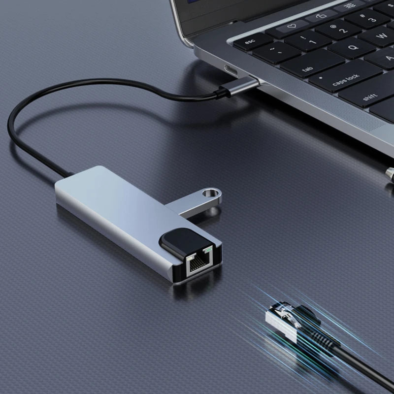 USB-C Docking Station 5-in-1 & 8-in-1 HDMI RJ45 USB Hub USB-C Docking Station Oasis Select