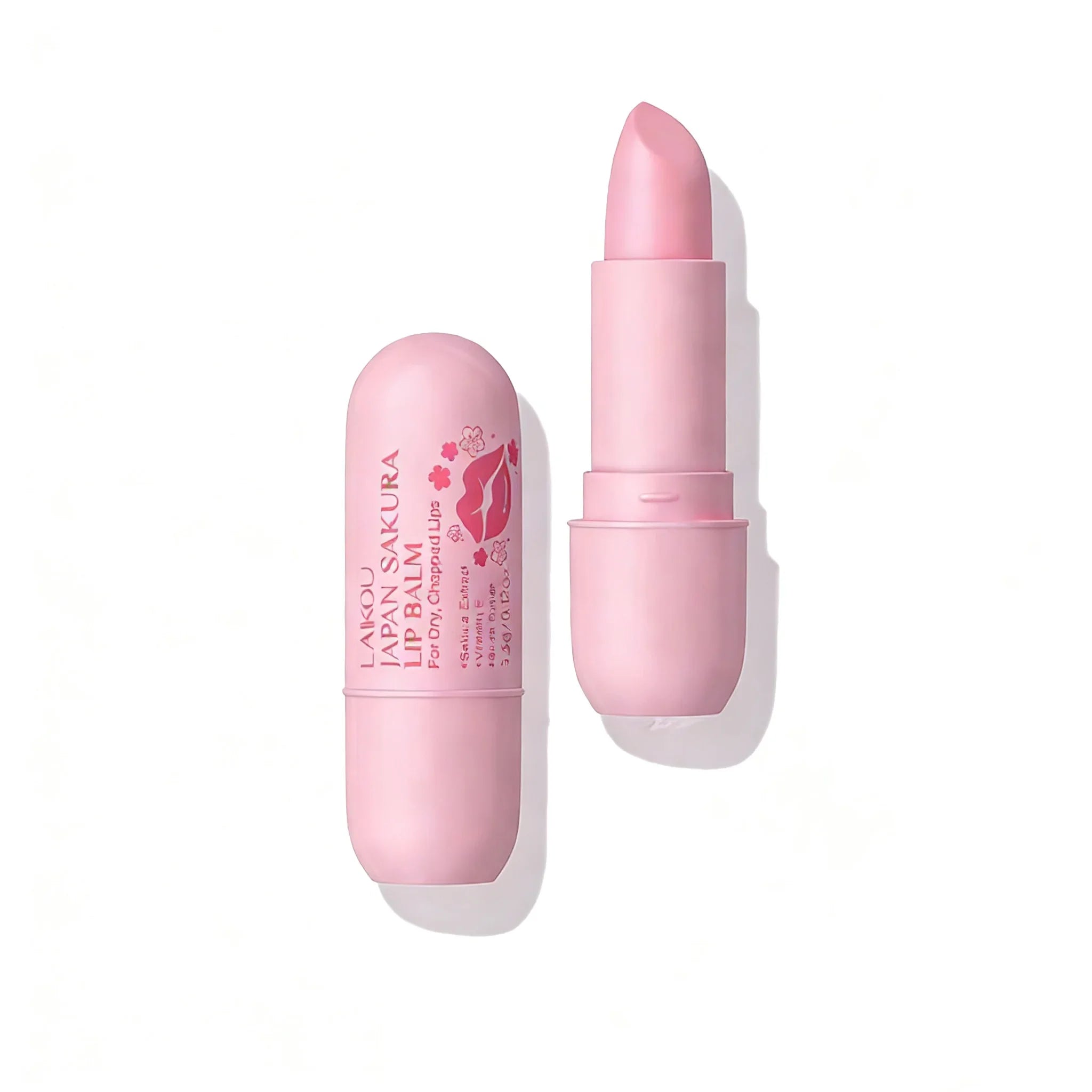 LAIKOU Sakura Lip Balm – Hydrating & Nourishing Lip Repair Lip Balm Oasis Select