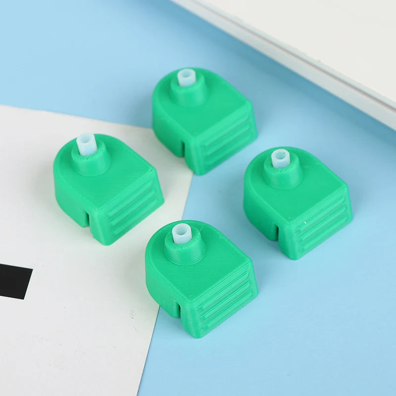 4Pcs For P2S H2D AMS 2 Pro Feed Port Protector 3D Printer Upgrade Accessories Durable And Heat Resistant Oasis Select Green