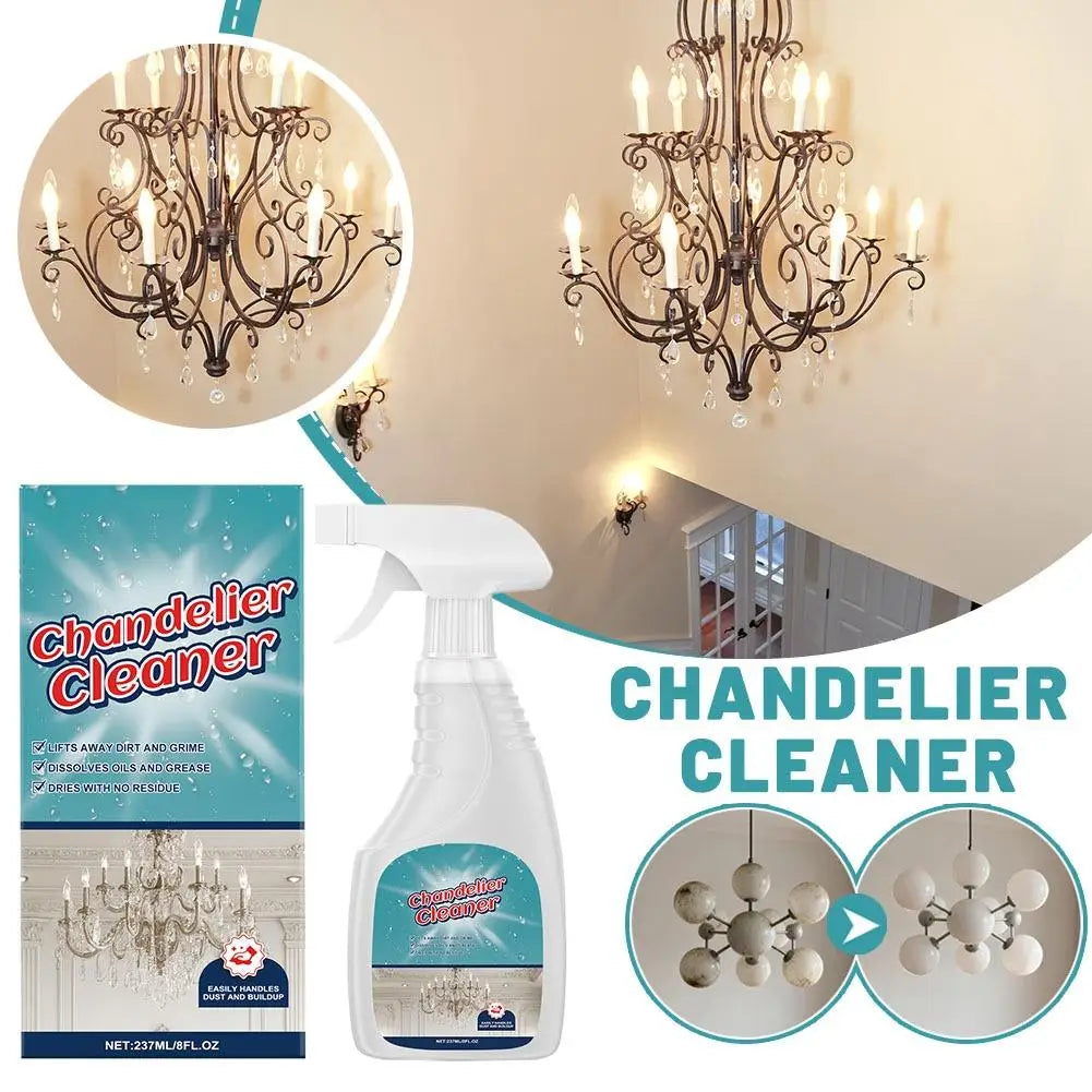 No-Rinse Crystal Chandelier Cleaner – Streak-Free Spray Chandelier Cleaner Spray Oasis Select