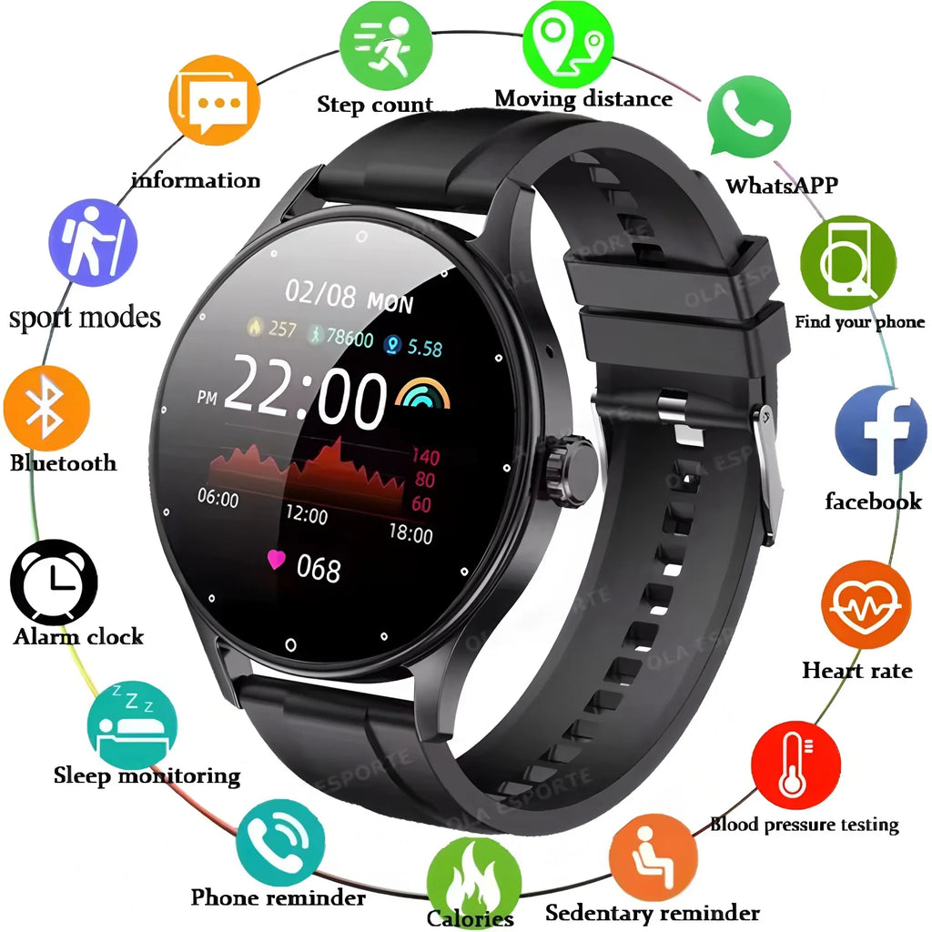 Ola Esporte Smart Watch – Heart Rate, Fitness & Bluetooth Calls