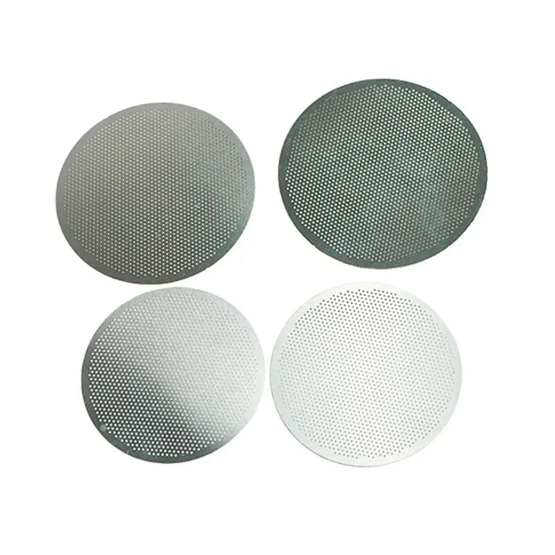 2PCS Set Coffee Filter 51\53\58 MM Puck Screen Plate Replacement Backflush Filter Mesh Screen Filter for Coffee Machine Handle Oasis Select
