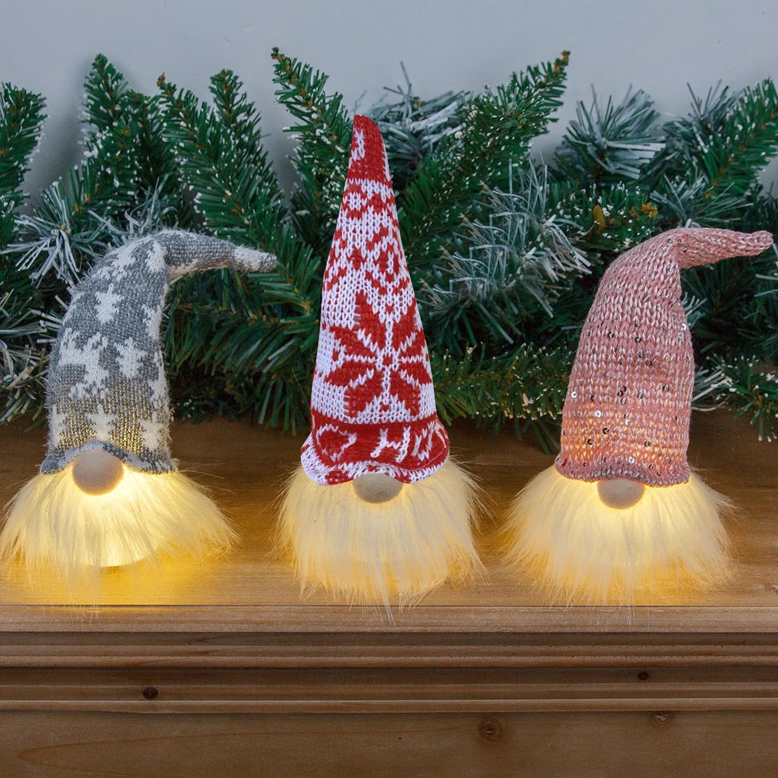 Christmas Gnome Plush Doll – Faceless Gonk Dwarf Xmas Ornament Christmas Gnome Ornament Oasis Select