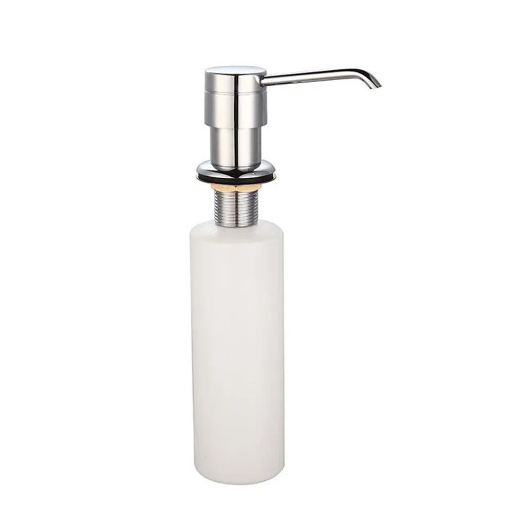 Built-In Countertop Soap Dispenser 300ml – Kitchen Sink Pump Soap Dispenser Oasis Select White