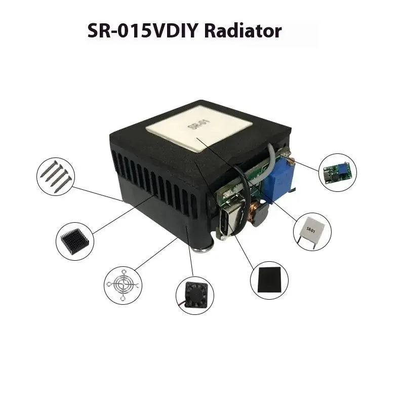 1 Set 40*40MM Semiconductor Refrigeration Chip SR-01 5V DIY Thermoelectric Cooler Peltier Elemente Module Oasis Select