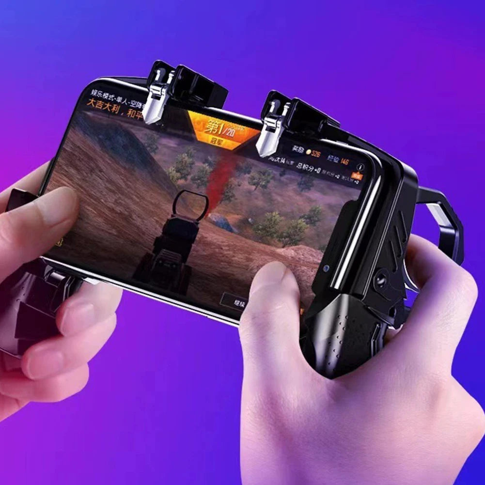 4-Finger Mobile Game Controller Trigger Grips | iOS & Android