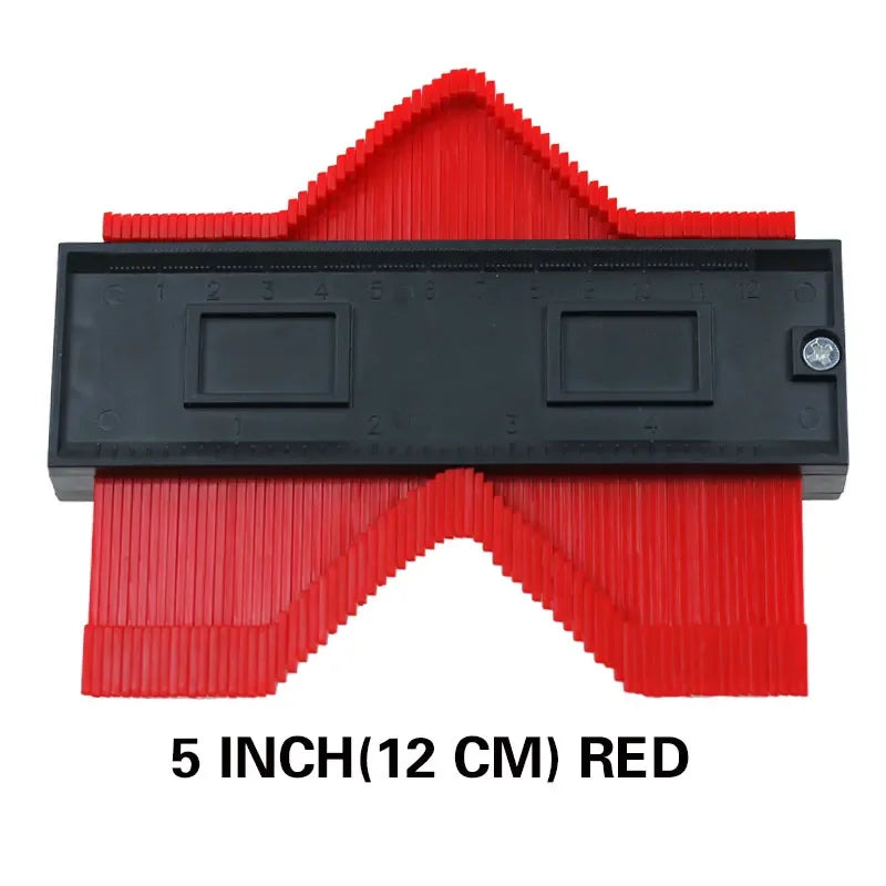 SLADE Contour Gauge Duplicator – Profile Measuring Tool Contour Gauge Tool Oasis Select 5 Inch Red