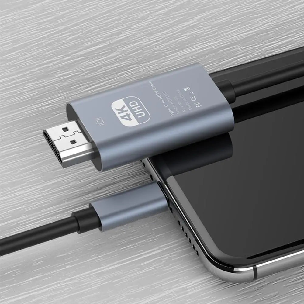 BUDI USB-C to HDMI Cable 4K@30Hz 2M | MacBook & ThinkPad